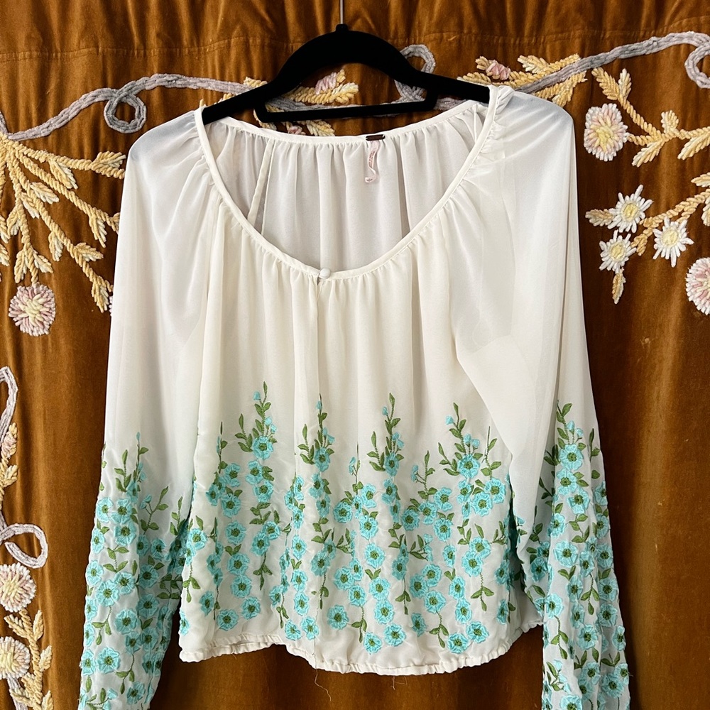 Beautiful feminine blouse